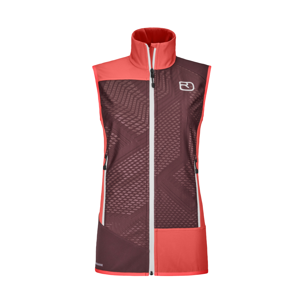 Vesta Ortovox Col Becchei Vest Women's Coral